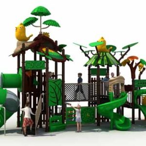 Playground Outdoor - Jungle Exploration Combination Slide - 24CL009-32