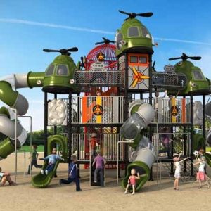 Playground Outdoor - Heilicopter Theme Playground Series - 24FJ007-37