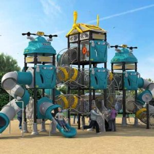 Playground Outdoor - Automotive World Series Combination Slide - 24QC001-47