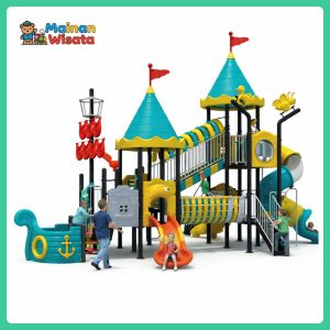 A Pirate Boat Combined Slide - 24HD002-169