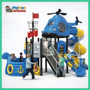 A Pirate Boat Combined Slide – 24HD009-172