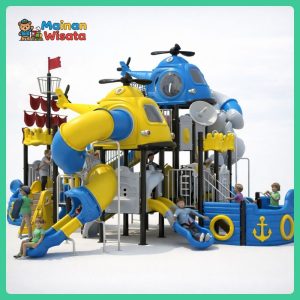 A Pirate Boat Combined Slide - 24HD010-172
